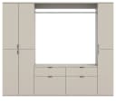 Inn.Furn Garderoben-Set Line-Up Komplett-Set Kaschmir/Sand Bild 1