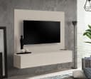 Inn.Furn Lowboard Set Option hängend mit Push-to-Open Kaschmir Bild 1