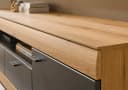 Furn.Design Lowboard Assina XL Eiche Eiche Graphit Grau Soft-Close Bild 5