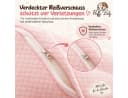 GiglioCollection Babykissen Ergonomisch Memory Foam 2 Bezüge Rosa Gelb Bild 3
