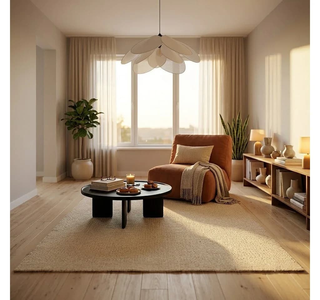 Elegant Floors Kelim Teppich Taupe Handgewebt Wolle - Bild 4