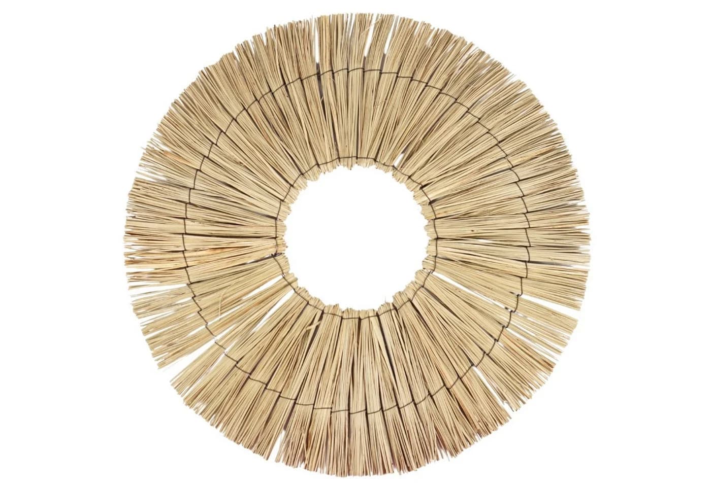 Marrakesch Orient & Mediterran Interior Rattan Wanddeko Boho Rund 58cm - Bild 2