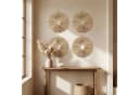 Marrakesch Orient & Mediterran Interior Wanddeko Boho Rattan rund, Natur Bild 1