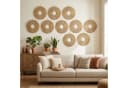 Marrakesch Orient & Mediterran Interior Wanddeko Boho Rattan rund, Natur Bild 5