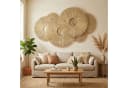 Marrakesch Orient & Mediterran Interior Wanddeko 8er Set Rattan Boho Bild 1