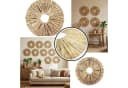 Marrakesch Orient & Mediterran Interior Wanddeko 8er Set Rattan Boho Bild 4