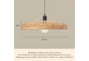 Marrakesch Orient & Mediterran Interior Paloma Pendelleuchte Rattan Natur E27 Bild 3
