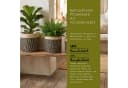 Marrakesch Orient & Mediterran Interior Pflanzkorb Jute Schwarz 20cm Bild 4