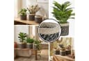 Marrakesch Orient & Mediterran Interior Pflanzkorb Jute Schwarz 20cm Bild 5