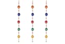 Marrakesch Orient & Mediterran Hängedekoration 3er Set Boho Chakra Bunt Bild 2