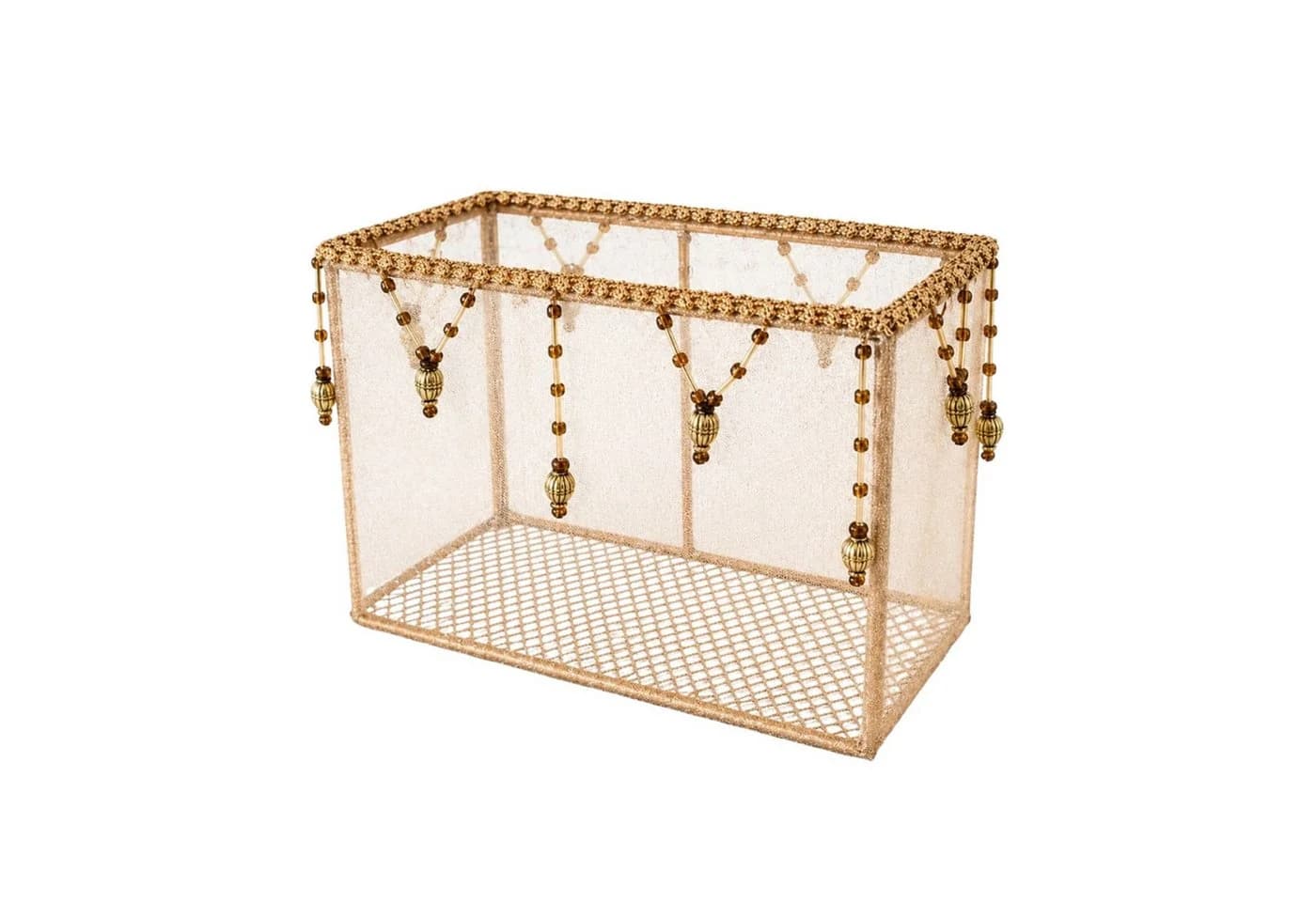 Marrakesch Orient & Mediterran Interior Dekoschale Bohemian Metall Braun Gold - Bild 2