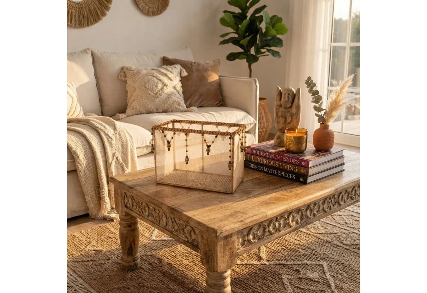 Marrakesch Orient & Mediterran Interior Dekoschale Bohemian Metall Braun Gold - Bild 4