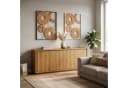Marrakesch Orient & Mediterran Interior Wanddeko 2er Set Metall Natur Bild 5