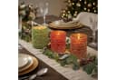 Marrakesch Orient & Mediterran Interior Windlicht Nelle Rund Weiß Glas Bild 4
