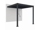 Weide Pergola Classic 3x3 m Anthrazit Vollaluminium Lamellendach Bild 1