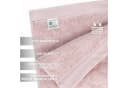 Hausfelder Saunatuch 2er Set XXL Hellrosa 100x200cm Baumwolle Bild 1