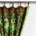 Karmandala Vorhang 2er-Set Grün Lebensbaum Baumwolle Boho Bild 5