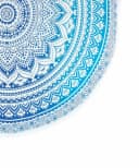 Karmandala Picknickdecke Ombre Mandala Boho Style Ø 185 cm Bild 1