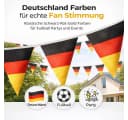 TK Gruppe XXL Wimpelkette Deutschland WM 2026 Schwarz Rot Gold Bild 3