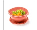 Tupperware Serviersonne 4,1 Liter Retro Design Koralle Bild 1