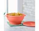 Tupperware Serviersonne 4,1 Liter Retro Design Koralle Bild 3