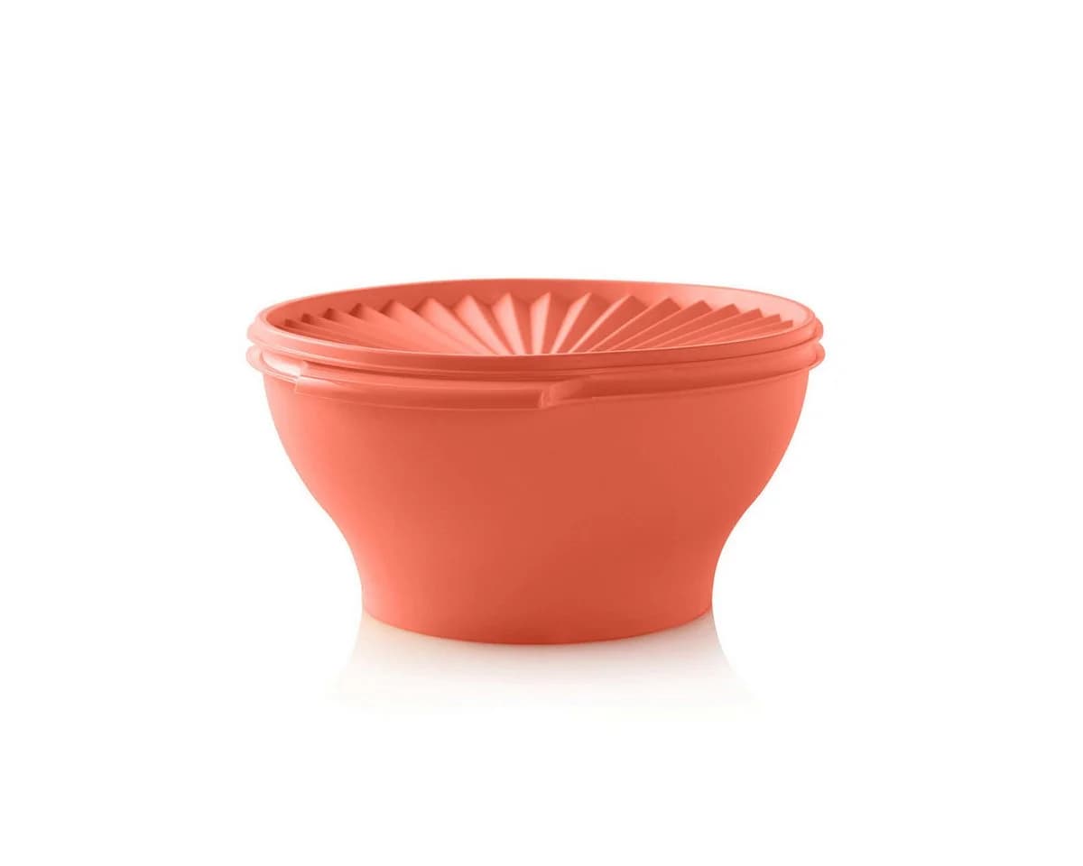 Tupperware Serviersonne 4,1 Liter Retro Design Koralle - Bild 4