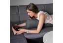 Selfitex Nackenrolle Grau Formstabil & Weich Bild 3