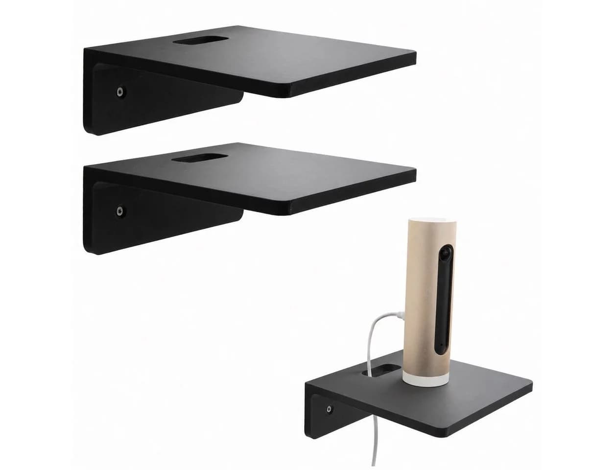 TSB Werk Wandregal Schwarz 3D-Druck Wandhalterung - Bild 2