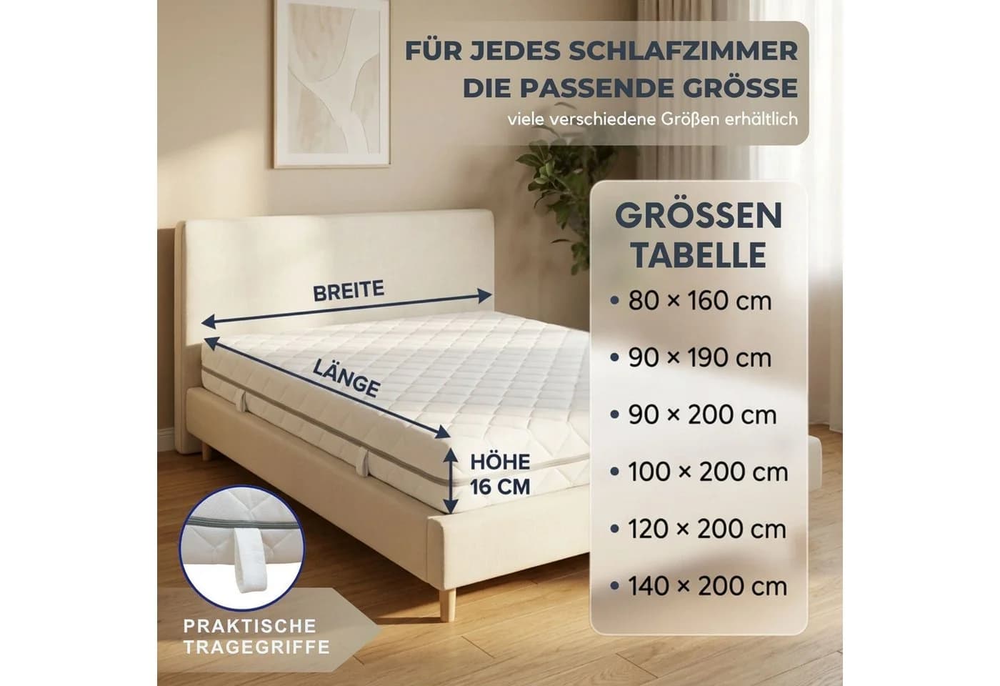 Coemo Somi Kindermatratze Wendematratze 7-Zonen H1/H2 - Bild 5