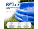 TK Gruppe Aufblasbarer Pool rund PVC Gartenpool Bild 4