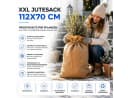 TK Gruppe XXL-Jutesack 112x70cm Beige Bild 3