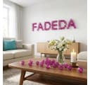 FADEDA Dekokugel Premium Drahtbälle 5er Set Rot 3 cm Bild 5