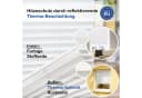 Rikmani Thermo-Plissee Klemmfix Creme Blickdicht Bild 1