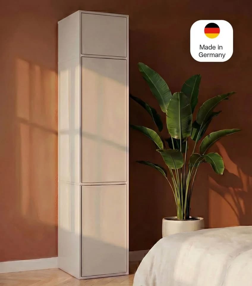 mokebo Kleiderschrank 'Robe' Beige Push-to-Open - Bild 2