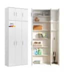 mokebo Mehrzweckschrank Trio 3-türig weiß Bild 1