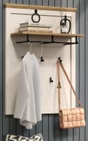 Furn.Design Garderobenpaneel Cozy Landhausstil Kaschmir Eiche Dekor Bild 5