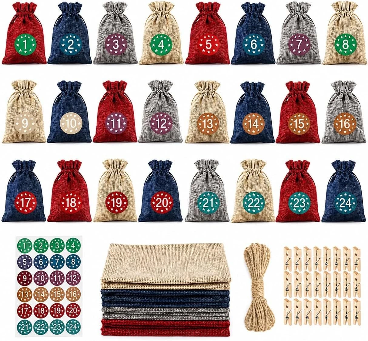 TK Gruppe DIY-Adventskalender 2026 Set zum Basteln - Bild 2