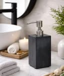 houseproud Seifenspender Cubic Dark Speckstein Bild 3