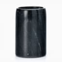 houseproud Zahnbürstenhalter Gloss Marble Zahnputzbecher Schwarz Marmor Bild 2