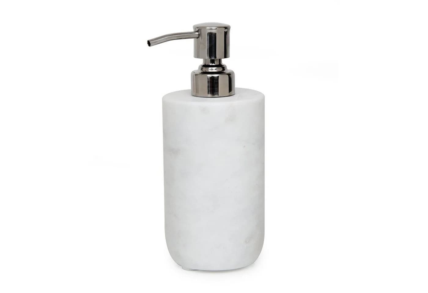 houseproud Seifenspender Arctic Marble Weiß Marmor