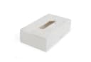 houseproud Aufbewahrungsbox Arctic Marble Kosmetiktücherbox Weiss Marmor Bild 2