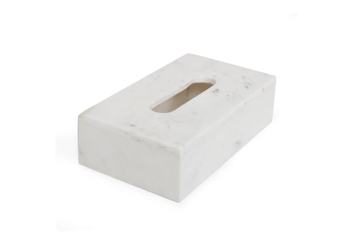 houseproud Aufbewahrungsbox Arctic Marble Kosmetiktücherbox Weiss Marmor - Bild 2