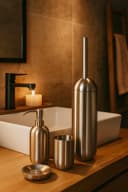 houseproud Badaccessoire-Set Brushed Badset 4-tlg. Edelstahl Silber Bild 1