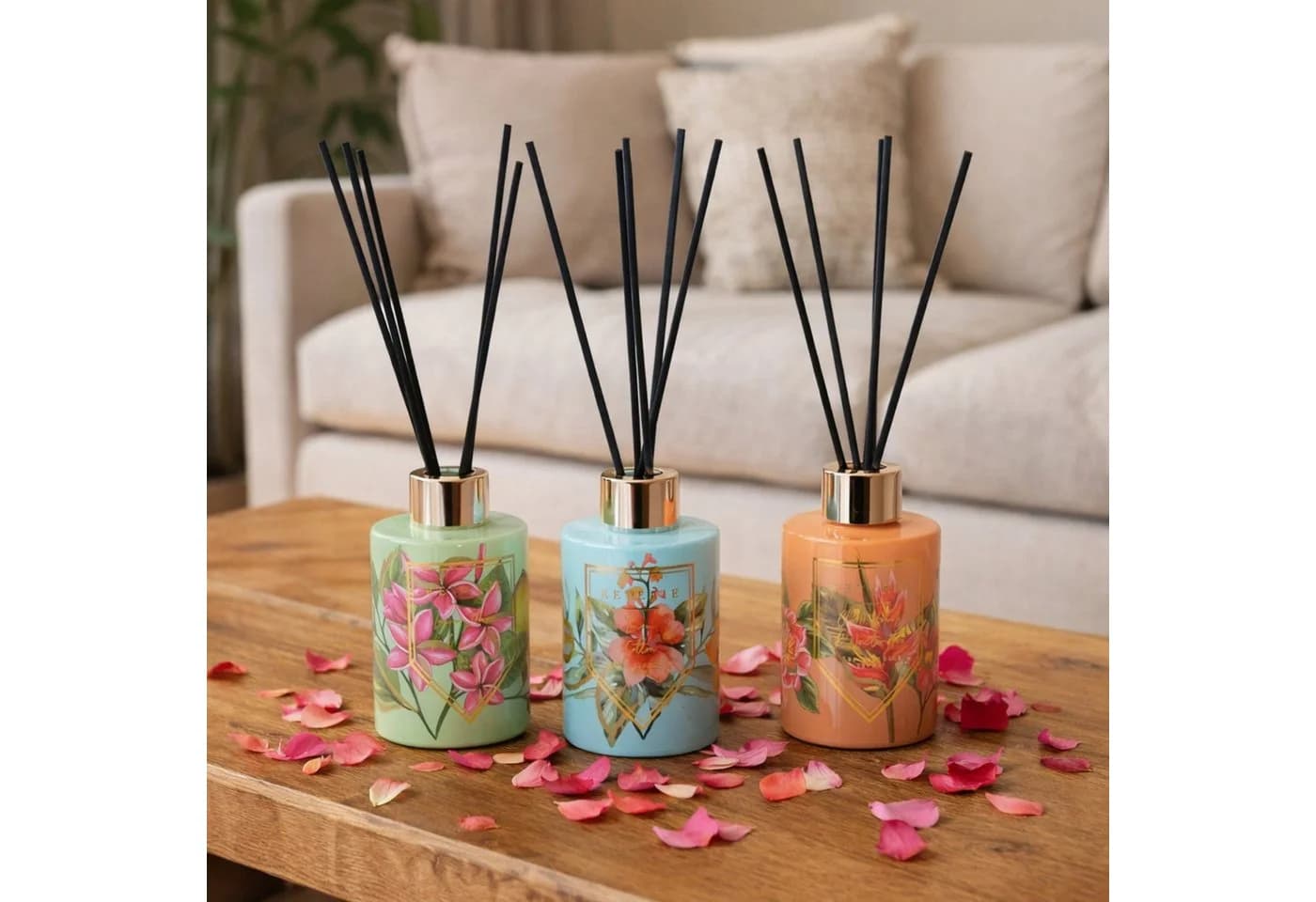 houseproud Duftstäbchen Tropical Raumduft Duftdiffusor Glas