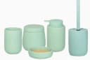 houseproud Badaccessoire-Set Ceramic Silk Badset Türkis Keramik Bild 2