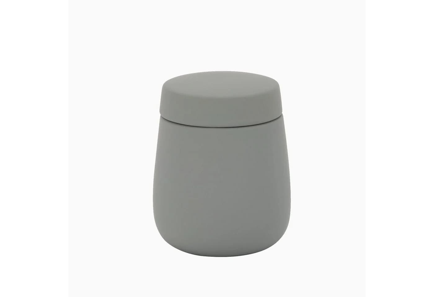 houseproud Kosmetikdose Ceramic Silk Grau Keramik Aufbewahrungsdose