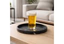 houseproud Dekotablett Orbit - rundes Marmor Tablett beige Bild 1