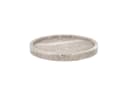 houseproud Dekotablett Orbit - rundes Marmor Tablett beige Bild 2
