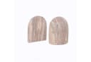 houseproud Buchstütze Travis Bookend Beige Travertin-Marmor Bild 1