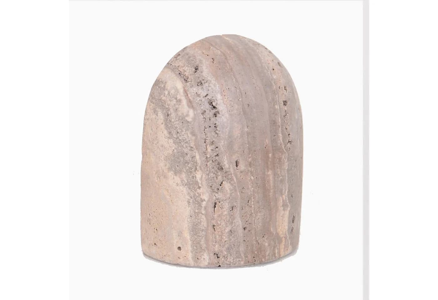 houseproud Buchstütze Travis Bookend Beige Travertin-Marmor - Bild 2
